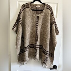 Simply Couture Brown Nordic Shrug